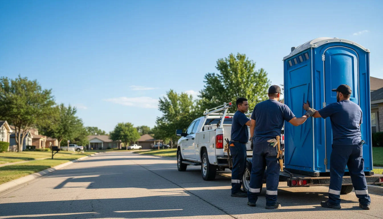 Portable Toilet Rental in Milan, IL near me